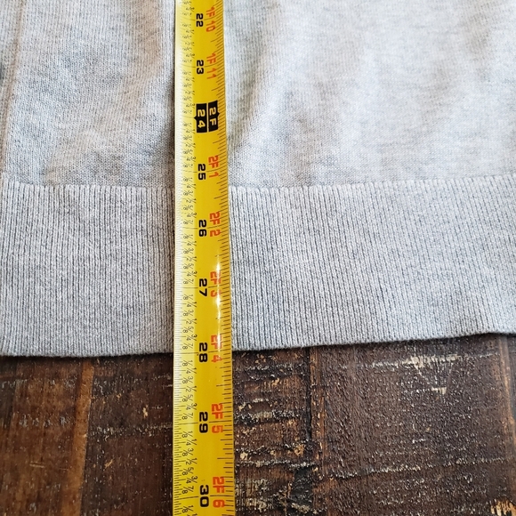 Tommy Hilfiger Men's Button Down Regular Fit Solid Cardigan Sweater Sz XL Gray - Picture 11 of 11